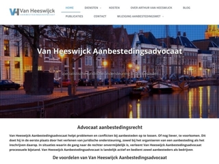 HEESWIJCK ADVOCAAT AANBESTEDINGBOUW VAN