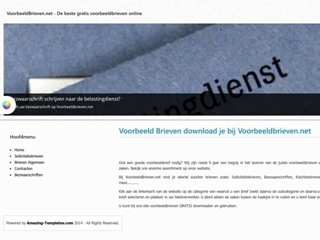 VOORBEELDBRIEVEN.NET