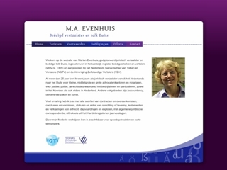 EVENHUIS M A