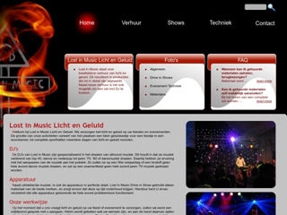 LOST IN MUSIC LICHT EN GELUID