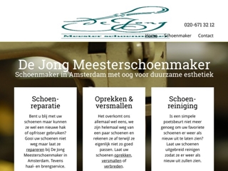 MEESTERSCHOENMAKER DE JONG