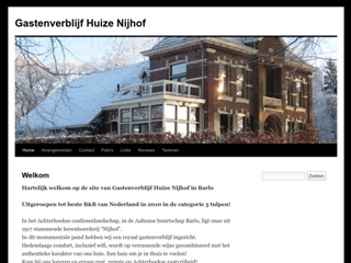 GASTENVERBLIJF HUIZE NIJHOF
