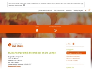 MEEREBOER C A A M EN JONGE M DE