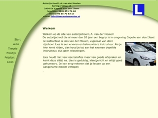 MEULEN AUTORIJSCHOOL L A VD