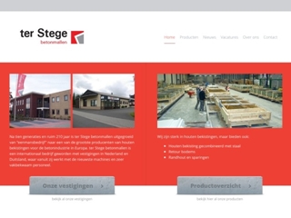STEGE BETONVORMEN BV TER