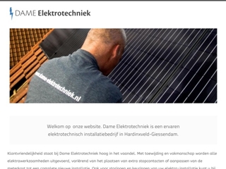 DAME ELEKTROTECHNIEK