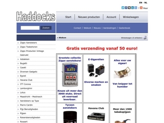 HADDOCK'S TABAKS- & ZIPPO SPECIAALZAAK