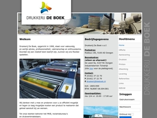 BOEK DRUKKERIJ DE