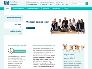 DIERENKLINIEK WINSUM / DIERENARTSENPRAKTIJK N W GRONINGEN