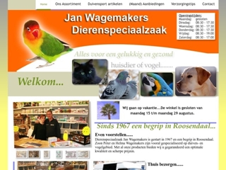 WAGEMAKERS DIERENSPECIAALZAAK JAN