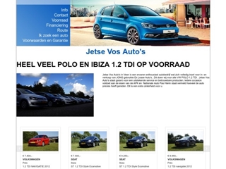 VOS AUTO'S JETSE