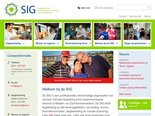 SIG STEUNT MENSEN MET EEN BEPERKING