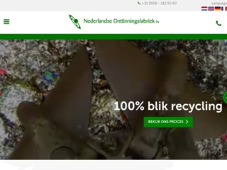 ONTTINNINGSFABRIEK BV NED