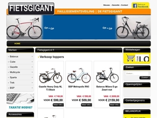 BRANDT DE FIETSGIGANT