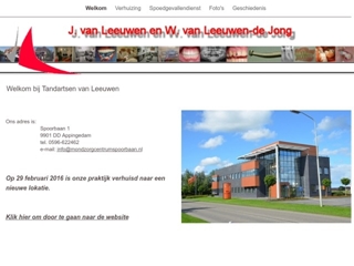 TANDARTSPRAKTIJK VAN LEEUWEN