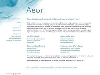 AEON LOOPBAANADVIES