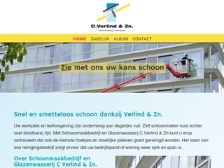 SCHOONMAAKBEDRIJF EN GLAZENWASSERIJ VERLIND & ZN