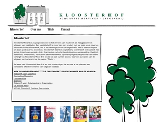KLOOSTERHOF ACQUISITIE-SERVICES