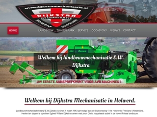 DIJKSTRA LANDBOUWMECHANISATIE E W