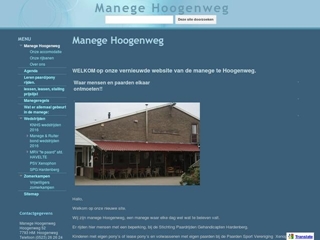 HOOGENWEG MANEGE
