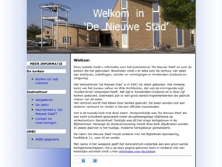 KERKCENTRUM DE NIEUWE STAD AMBI
