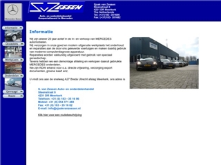 ZESSEN AUTO- EN ONDERDELENHANDEL S VAN