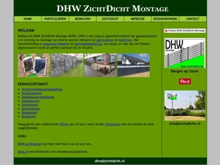 DHW ZICHTDICHT MONTAGE
