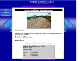 HEIJNEN STABILISATIE ADVIES