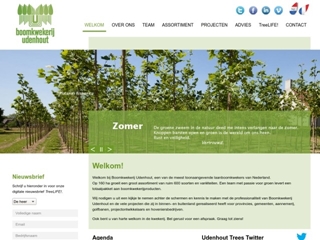 UDENHOUT BV BOOMKWEKERIJ