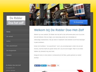 DOE-HET-ZELF DE RIDDER