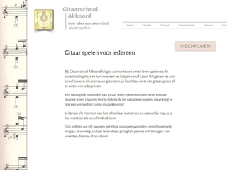 GITAARSCHOOL AKKOORD