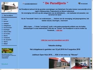 PARADIJSVIS AQUARIUM VERENIGING DE