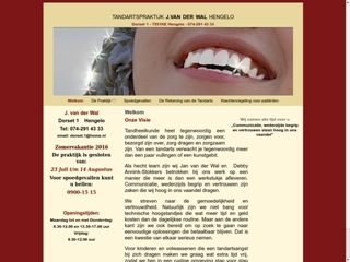 TANDARTS VD WAL J