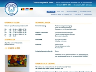 TANDARTSENPRAKTIJK VAALS