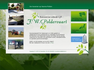 HOVENIERSBEDRIJF F W POLDERVAART