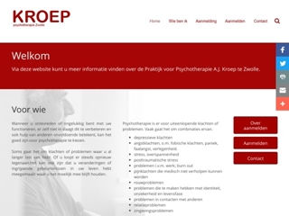 KROEP PRAKTIJK VOOR PSYCHOTHERAPIE A J