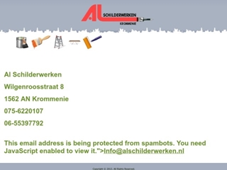 AL SCHILDERWERKEN KROMMENIE