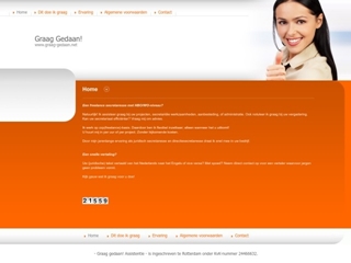 GRAAG GEDAAN ASSISTENTIE
