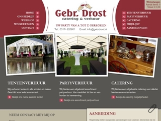 PARTYVERHUUR GEBROEDERS DROST REGIO UTRECHT