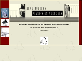 H. BUETERS PIANO'S EN VLEUGELS VOF