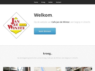 CAFE WINTER JAN DE
