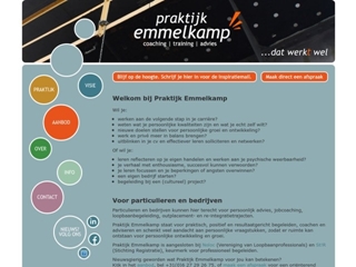 PRAKTIJK EMMELKAMP COACHING TRAINING ADVIES
