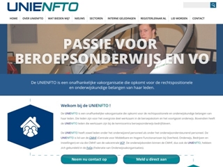 UNIENFTO VAKORGANISATIE VOOR DE BEROEPSKOLOM EN VO