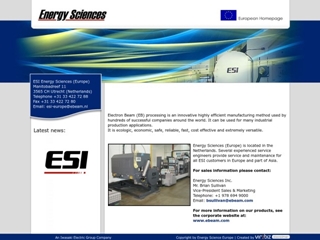 ENERGY SCIENCES (EUROPE)