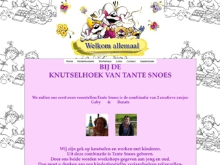 DE KNUTSELHOEK VAN TANTE SNOES