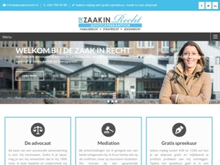 ADVOCATENKANTOOR DE ZAAK IN RECHT
