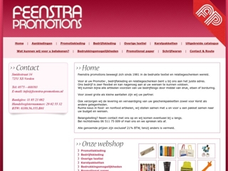 FEENSTRA PROMOTIONS