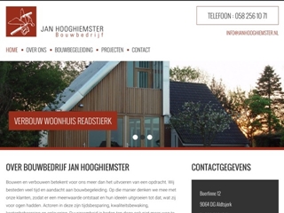 HOOGHIEMSTER BOUWBEDRIJF JAN