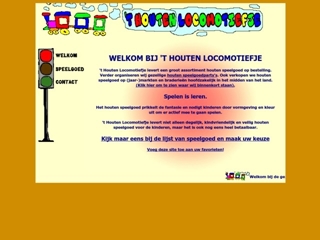 HOUTEN LOCOMOTIEFJE 'T
