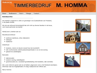 HOMMA TIMMERBEDRIJF M